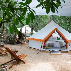 Glamping Mama Loo Mm Tente de luxe Puerto Morelos
